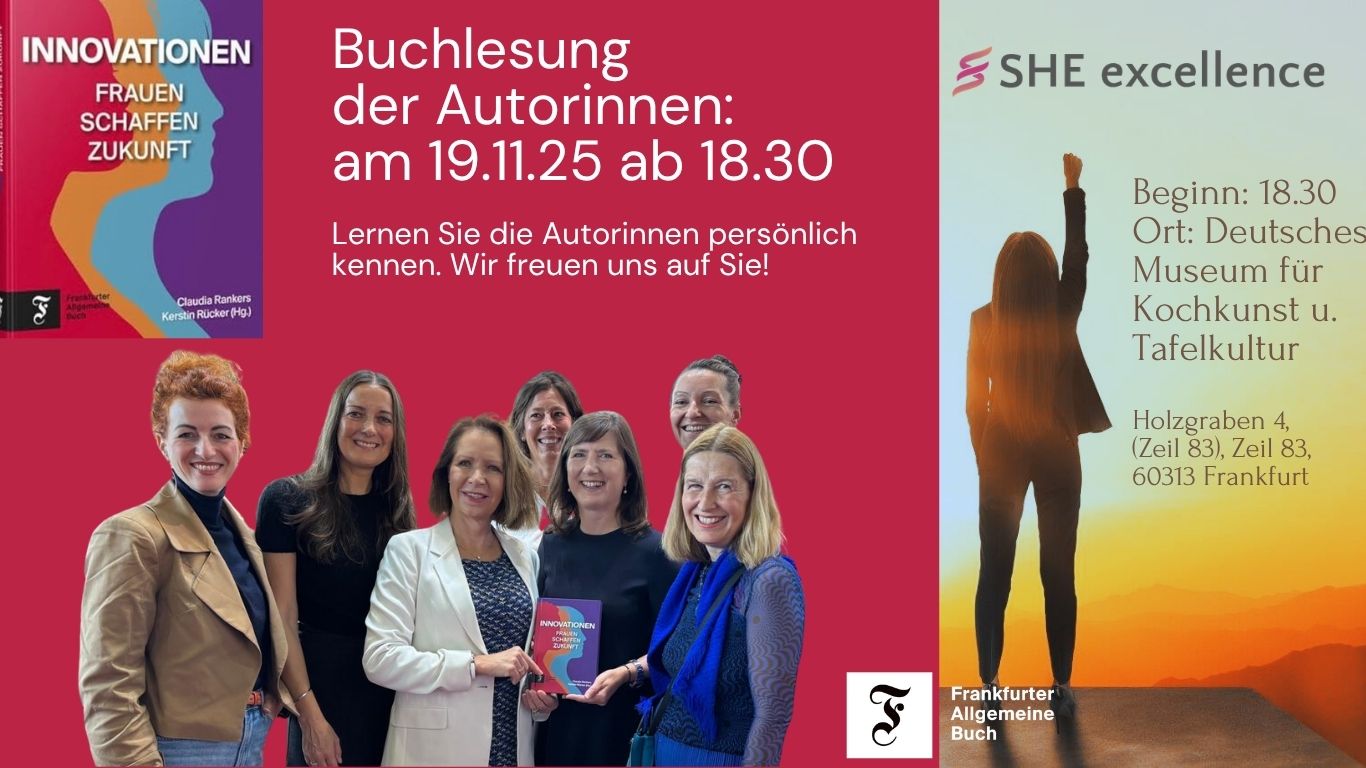 Buchlesung: Innovationen – Frauen schaffen Zukunft