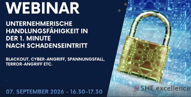 Webinar: Unternehmerische Handlungsfähigkeit in der 1. Minute