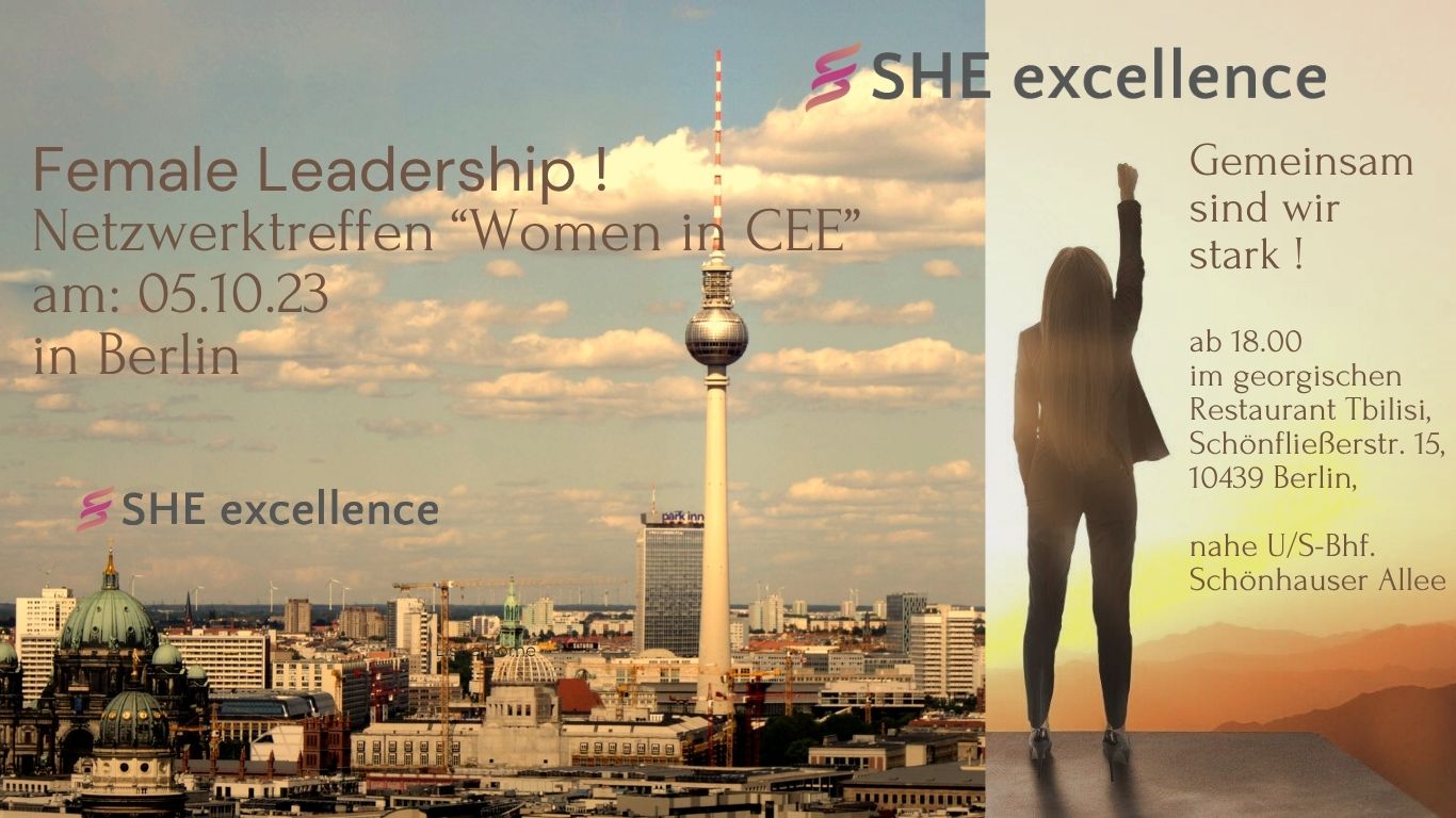 Netzwerktreffen Women in CEE in Berlin